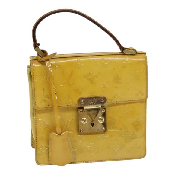 LOUIS VUITTON Monogram Vernis Spring Street Hand Bag Gris M91029 - Picture 1 of 16